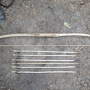 Primitive Technology: Bow and Arrow - YouTube